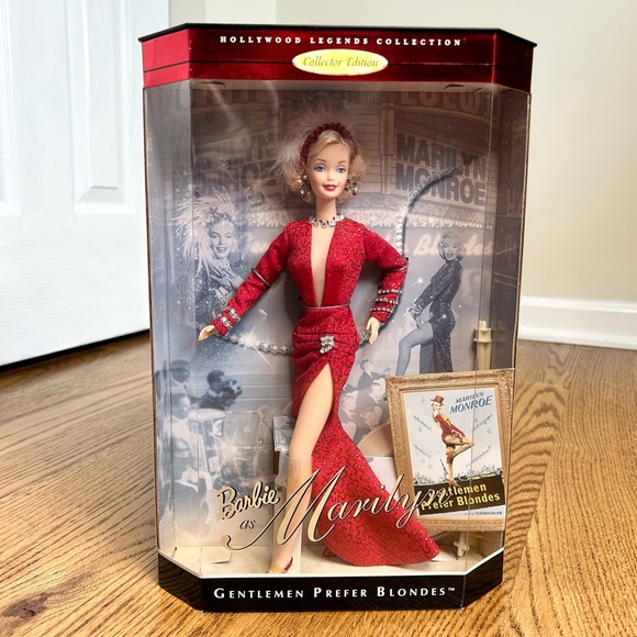 BARBIE AS MARILYN MONROE GENTLEMEN PREFER BLONDES